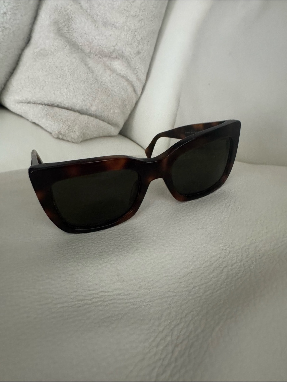 Celine Tortoiseshell Frame Sunglasses with Dark Brown Lenses - Picture 3 of 5